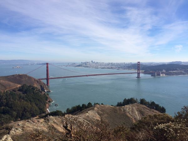 Obligatory picture from Golden Gate Bridge